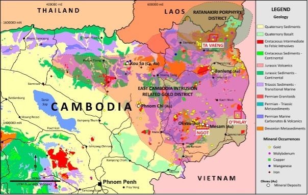 Cambodia Map